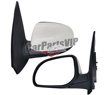 LH:87610-0X340, RH: 87620-0X340, Mirror Assy ,Outer Rearview, Hyundai I10 2007 Rearview Mirror