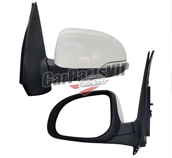 LH:87610-0X500, RH: 87620-0X500, Mirror Assy ,Outer Rearview, Hyundai I10 2010 Rearview Mirror With Led Lamp