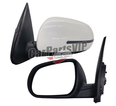 LH:87610-1M005, RH: 87620-1M005, Mirror Assy ,Outer Rearview, Kia Forte 2014 Rearview Mirror with Led Singan Lamp