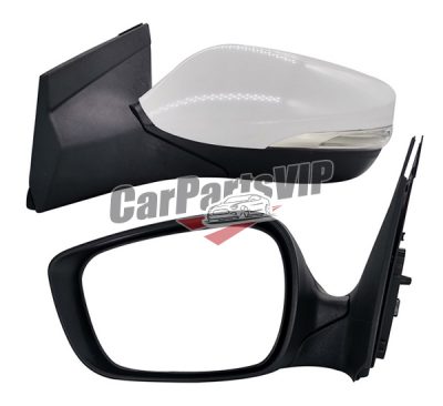 LH:87610-1R000, RH: 87620-1R000, Mirror Assy ,Outer Rearview, Hyundai Accent 2011 Rearview Mirror With Led Singan Lamp