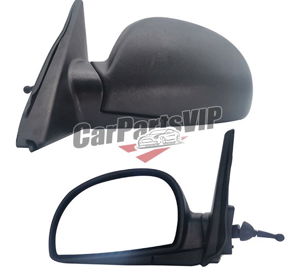 LH: 87610-25750, RH: 87620-25760, Mirror Assy ,Outer Rearview, Hyundai Accent / Verna 2000 Manual Rearview Mirror