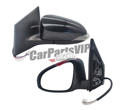 LH: 87940-02910,RH: 87910-02910, Mirror Assy, Outer Rearview, Toyota Corolla 2012-2015 Rearview Mirror with Led Signal Lamp