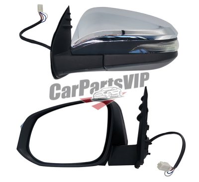 LH: 87940-0K661, RH: 87910-0KC51, Mirror Assy ,Outer Rearview, Toyota Hilux Revo 2015 Rearview Mirror with Led Signal Lamp