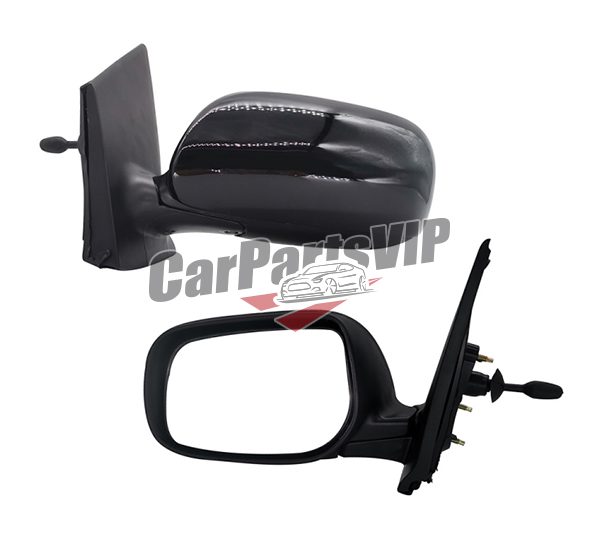 LH: 87940-52830, RH: 87910-52850, Mirror Assy ,Outer Rearview, Toyota Yaris 2005-2011 Rearview Mirror