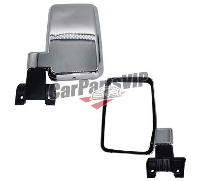 LH: 87940-90A09, RH: 87910-90A09, Mirror Assy ,Outer Rearview, Toyota Landcruiser 1986-1989 Rearview Mirror