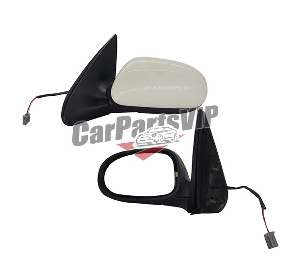 LH: 96302-7M205, RH: 96301-7M205, Mirror Assy, Outer Rearview, Nissan Sunny 2005 Rearview Mirror