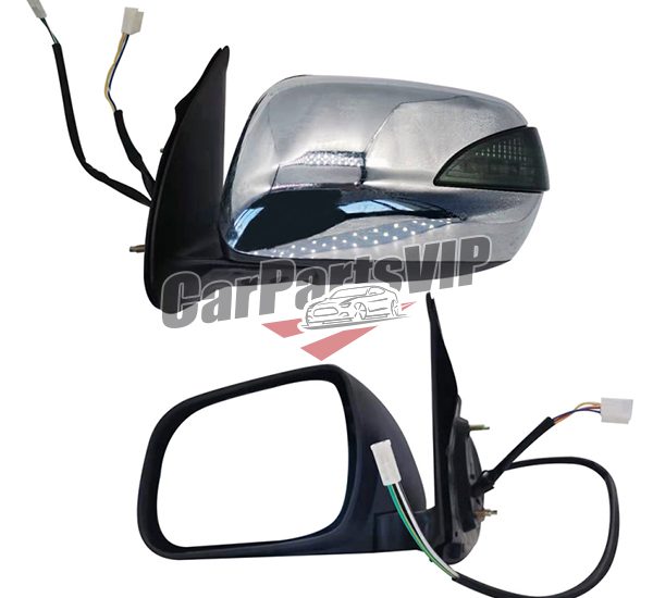 LH: PZM47-0K641-040, RH: PZM46-0K641-040, Mirror Assy, Outer Rearview, Toyota Hilux 2005 Rearview Mirror with Led Signal Lamp