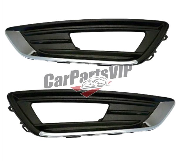 LH:F1EB-15A299-D-01, RH:F1EB-15A298-D-01, Perforated Chrome Fog Light Frame for Ford, Ford Focus Sedan 2015 Fog Light Frame