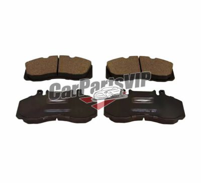 0014201520, Front Axle Brake pad for Mercedes-Benz, Mercedes-Benz / Hino Front Axle Brake pad