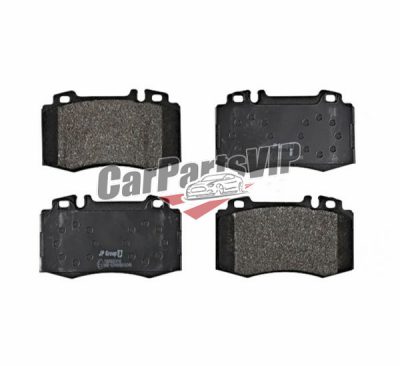 0034205820, Front Axle Brake pad for Mercedes-Benz, Mercedes-Benz / Mercedes-Benz (BBDC) Front Axle Brake pad