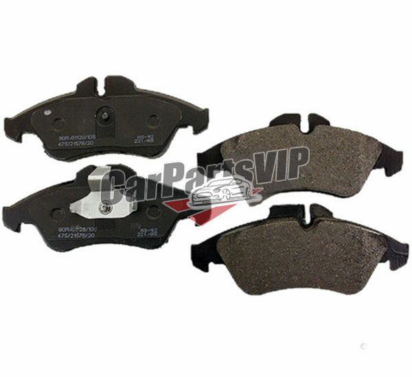 0044205520, Front Axle Brake pad for Mercedes-Benz, Mercedes-Benz Sprinter / V-Class Front Axle Brake pad