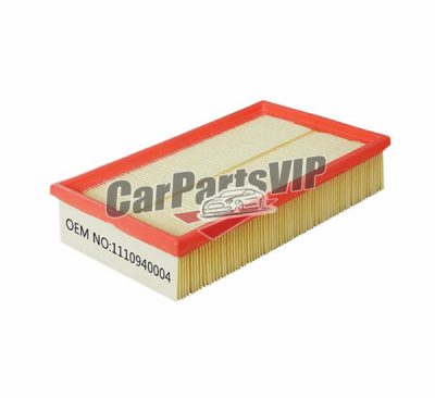 1110940004, Air Filter for Mercedes Benz, Mercedes Benz C124 / W124 / A124 / S124 Air Filter