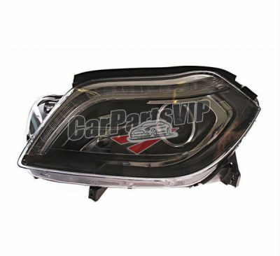 LH:1668207961, RH:1668208061, Headlight for Mercedes Benz, Benz GL Headlight 2013-2015