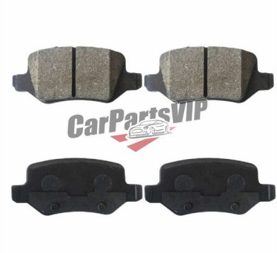 1684200420, Rear Axle Brake pad for Mercedes-Benz, Mercedes-Benz W168 W169 W245 B200 Rear Axle Brake pad