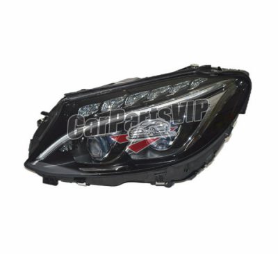 LH:2059067902, RH:2059068002, Headlight for Mercedes Benz, Mercedes Benz C Class Headlight 2015-2018