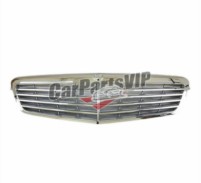 2128800983, 2128800283, Front Grille for Mercedes Benz, Mercedes Benz E-Class Front Grille