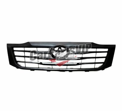 53111-0K010, Front Grille (Black / Gery） for Toyota, Toyota Hilux Vigo Grille (Black / Gery） 2012