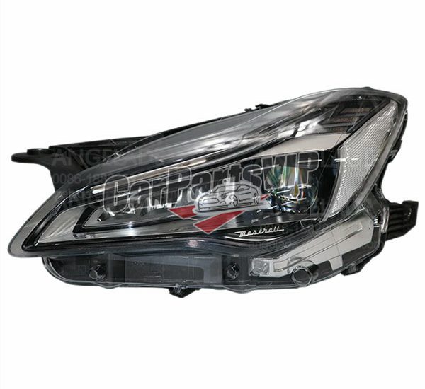 LH:670100614, RH:670100615, LED Headlight for Maserati, Maserati Quattroporte LED Headlight 2018