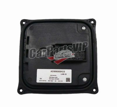 A2189009103, A2189000002, Headlight Driver Module Control Unit for Mercedes-Benz, Mercedes-Benz C180 C200 C260 C300 C63 B200 B260 GLK260 GLK300 S300 ML400 Headlight Driver Module Control Unit