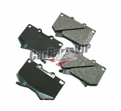 04465-0C011, 044650C012, Front Axle Brake Pad for Toyota, Toyota Land Cruiser / Sequoia / Tundra Front Axle Brake Pad