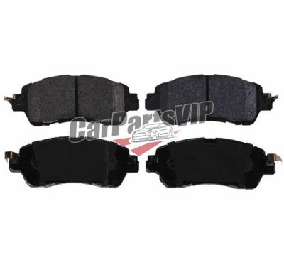 04465-WB001, DBY13328ZA, D1852, DAY53328ZA, DAY43328ZA, DAY63328Z, DAY63328ZA, DBY13328Z, Front wheel Brake Pad for Toyota, Toyota Yaris / Sain iA / Mazda 2 Front wheel Brake Pad