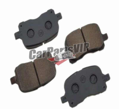 0446502010, 0446502050, 04465-12240, 04465-12520, Front Axle Brake Pad for Toyota, Toyota Corolla / Chevrolet Prizm Front Axle Brake Pad