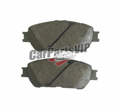 0446504080, 0446508030, 0446533270, 0446533280, 0446533350, Front Axle Brake Pad for Toyota, Toyota / Lexus Front Axle Brake Pad