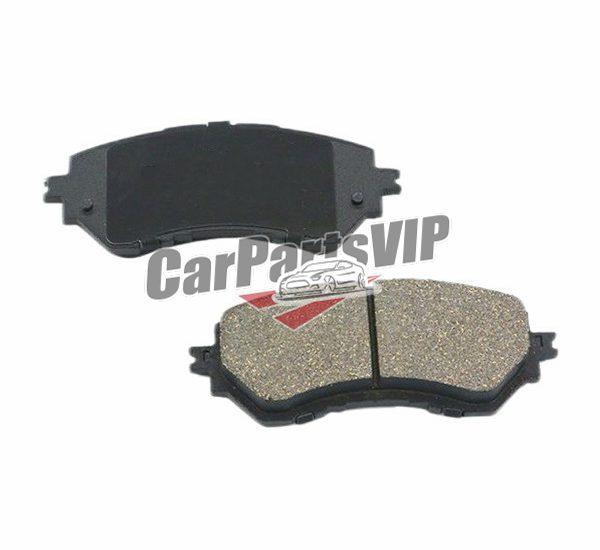 0446506090, Front Axle Brake Pad for Toyota, Toyota / BYD / Emgrand / Englon / Geely / Gleagle / JMC Front Axle Brake Pad