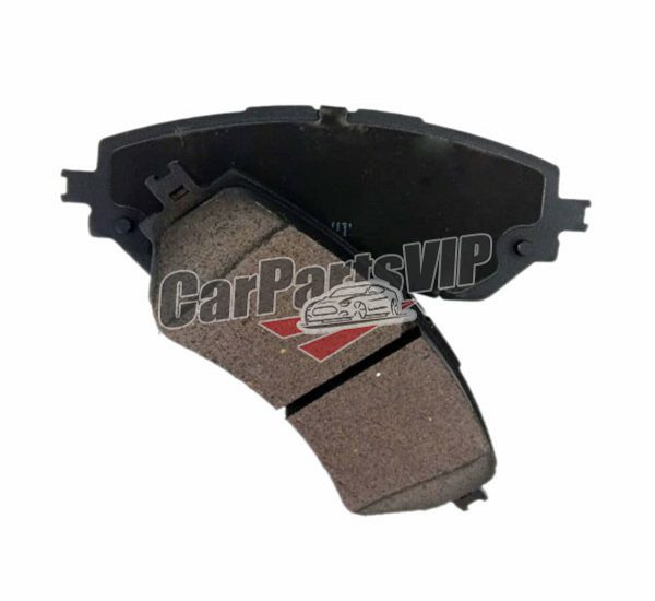 0446509020, 044650D150, 044650D160, D19509175, Front Axle Brake Pad for Toyota, Toyota / Toyota (FAW) / Toyota (GAC) Front Axle Brake Pad