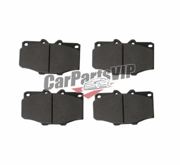 0446535170, 0446560040, 0446560060, 04465YZZ59, Front Axle Brake Pad for Toyota, Toyota 4Runner / Hilux IV Pickup / Land Cruiser / Pickup 4WD Front Axle Brake Pad