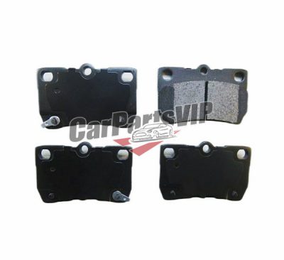 04466-22190, 04466-30240, 04466-53010, Rear Axle Brake Pad for Toyota, Toyota Crown / Lexus GS IS Rear Axle Brake Pad