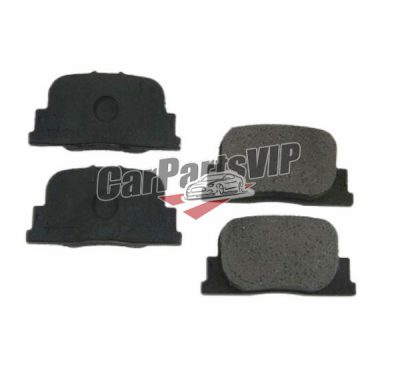 04466-32030, 04466-32040, 04466-47010, Rear Axle Brake Pad for Toyota, Toyota / BYD / Geely / Gleagle / Lifan / Toyota (FAW) Rear Axle Brake Pad