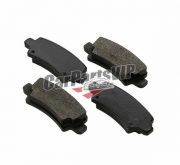 0446602020, 0446602040, 0446602070, 0446602110, Rear Axle Brake Pad for Toyota, Toyota Corolla / Fielder Rear Axle Brake Pad