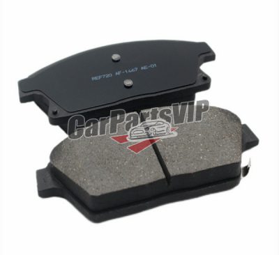 1605135, Front Axle Brake Pad for Chevrolet, Chevrolet / Cadillac / ChevroletT (SGM) / Daihatsu / Holden / Opel / Vauxhall Front Axle Brake Pad