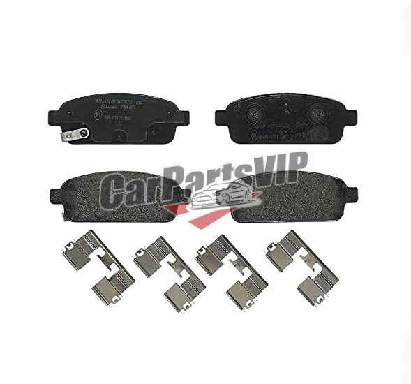 1605262, Rear Axle Brake Pad for Chevrolet, Chevrolet / Buick (SGM) / ChevroletT (SGM) / Holden / Opel / Vauxhall Rear Axle Brake Pad