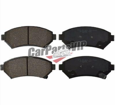 18029757, 1605067, Front Axle Brake Pad for Buick, Buick / Cadillac / Chevrolet / Pontiac / Opel / Vauxhall Front Axle Brake Pad