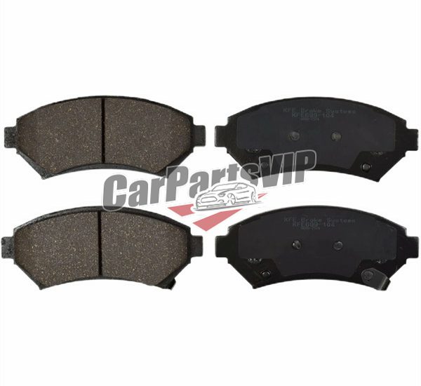 18029757, 1605067, Front Axle Brake Pad for Buick, Buick / Cadillac / Chevrolet / Pontiac / Opel / Vauxhall Front Axle Brake Pad