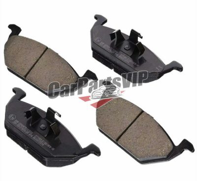 180698151, 18D698151, 190698151, 1J0698151A, Front Axle Brake Pad for Volkswagen, Audi / Seat / Skoda / Volkswagen / VW (FAW) / Zhonghua (Brilliance) Front Axle Brake Pad