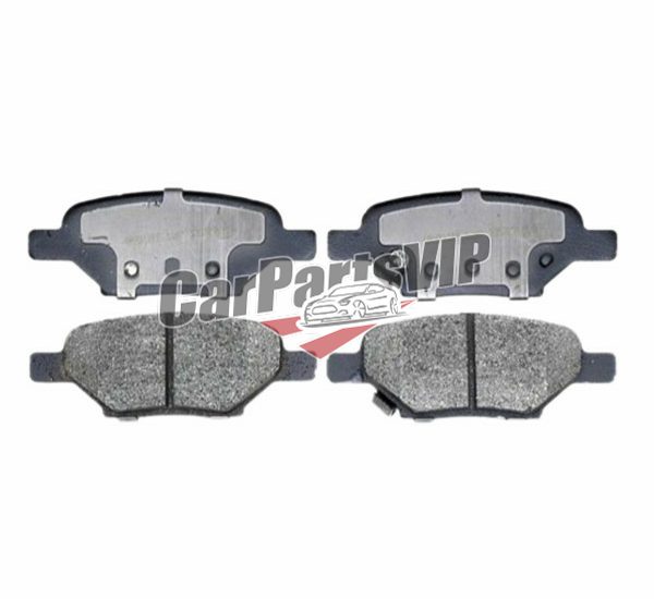 25864605, Rear Axle Brake Pad for Chevrolet, Chevrolet / Pontiac Rear Axle Brake Pad