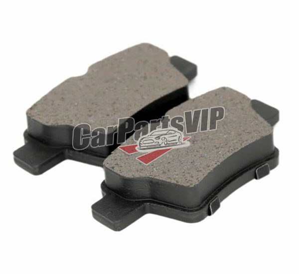 4253.22, 4253.25, 4253.98, 4253.99, 4254.76, Rear Axle Brake Pad for Peugeot, Peugeot / Citroen / BYD / Citroen (DF-PSA) / Peugeot (DF-PSA) Rear Axle Brake Pad