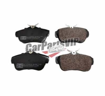 4253.67, 4254.68, 4254.97, Rear Axle Brake Pad for Peugeot, Peugeot / Citroen / Fiat / Toyota Rear Axle Brake Pad