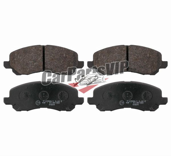 4605A261, 4605A317, MN102618, MR527674, Front Axle Brake Pad for Mitsubishi, Mitsubishi / Dodge / Dongnan / Jeep / Mitsubishi (BJC) / Mitsubishi (GAC) / Peugeot Front Axle Brake Pad