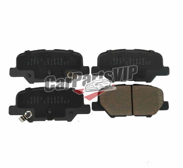 4605B070, 4605A998, GHY9-26-48Z, Rear Axle Brake Pad for Mitsubishi, Mitsubishi / Mazda / Citroen / Peugeot Rear Axle Brake Pad