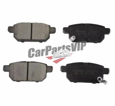 55800-68L00, Rear Axle Brake Pad for Suzuki, Suzuki / Nissan (Dongfeng) / Suzuki (Changan) Rear Axle Brake Pad