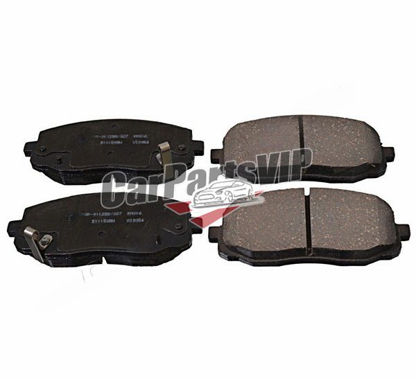 58101-07A00, 58101-0XA01, Front Axle Brake Pad for Kia, Kia / Dodge / Hyundai Front Axle Brake Pad