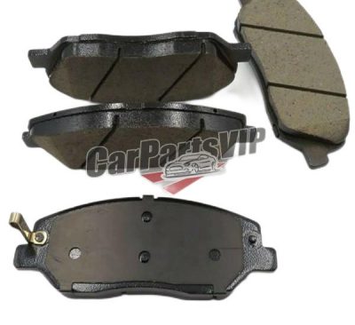 8101-0WA00, 58101-2BA00, 58101-2JA11, 58101-2WA00, Front Axle Brake Pad for Hyundai, Hyundai / Hyundai (Beijing) / Kia / Hawtai / Ssangyong / Hyundai (Huatai) Front Axle Brake Pad