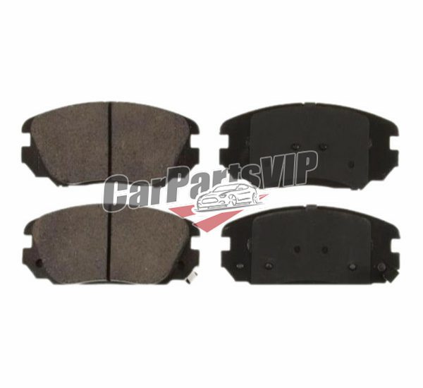 58101-3FA01, 58101-3KA20, 58101-3LA10, Front Axle Brake Pad for Hyundai, Hyundai / Kia Front Axle Brake Pad