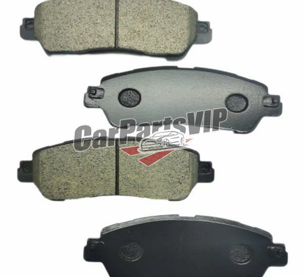 58302-1CA00, 58302-17A00, 58302-1FA50, 58302-26A00, 58302-38A10, 58302-3CA10, Rear Axle Brake Pad for Hyundai, Hyundai / Hafei / Hyundai (Beijing) / Hyundai (Huatai) / Kia / Kia (DYK) Rear Axle Brake Pad