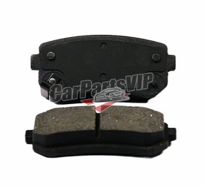 58302-1GA00, 58302-1HA00, 58302-1XA30, Rear Axle Brake Pad for Kia, Kia / Kia (DYK) / Hyundai / Hyundai (Beijing) Rear Axle Brake Pad