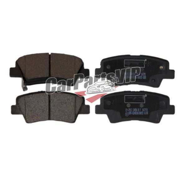 58302-2HA51, 58302-2KA00, 58302-3LA10, Rear Axle Brake Pad for Hyundai, Hyundai / Kia Rear Axle Brake Pad